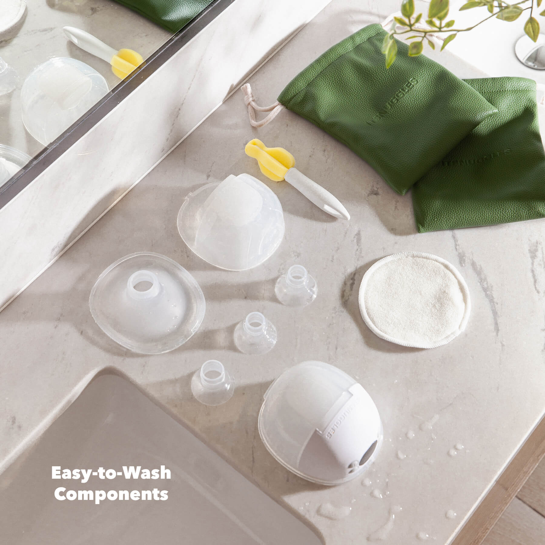 Hands-Free Wearable Breast Pump