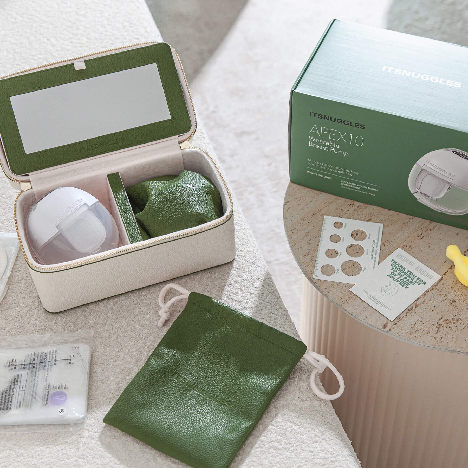 Hands-Free Wearable Breast Pump